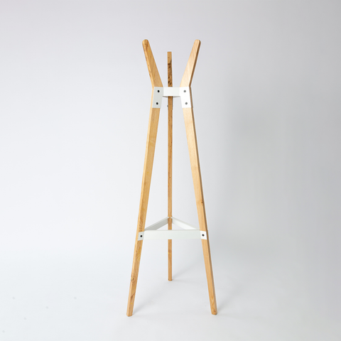 Harry Coat Hanger - White