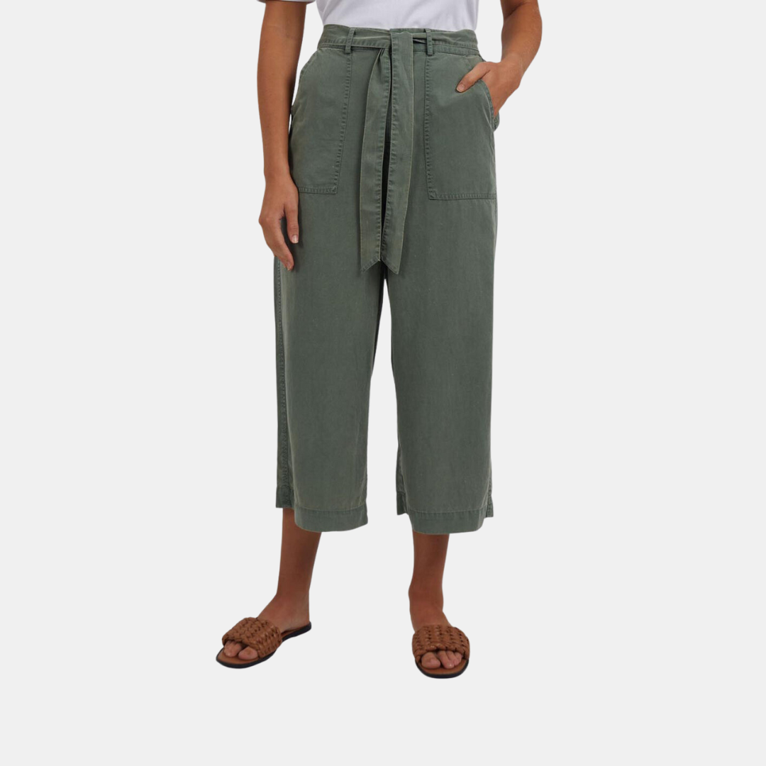 Bliss Washed Pant - Clover