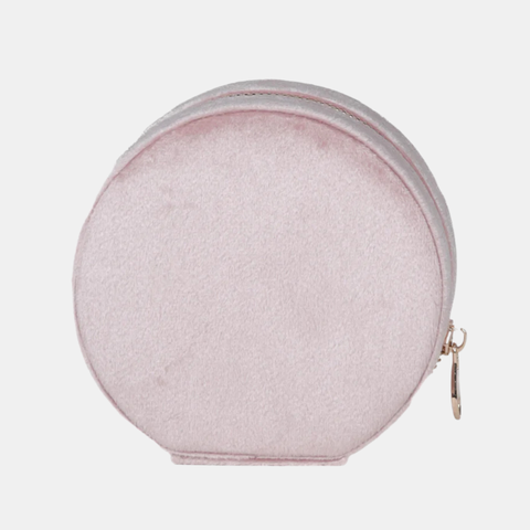 Brydie Round Jewellery Box - Blush