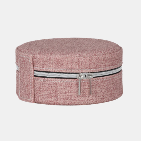 Sofia Round Jewellery Box - Pink