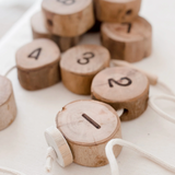 Qtoys | Natural Threading Number Set