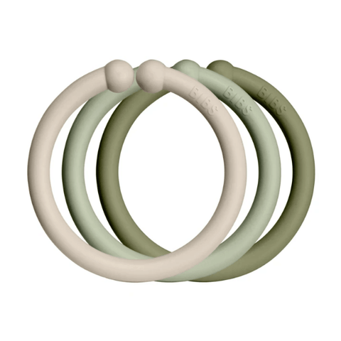 BIBS Loops (12 Pcs) - Vanilla / Sage / Olive