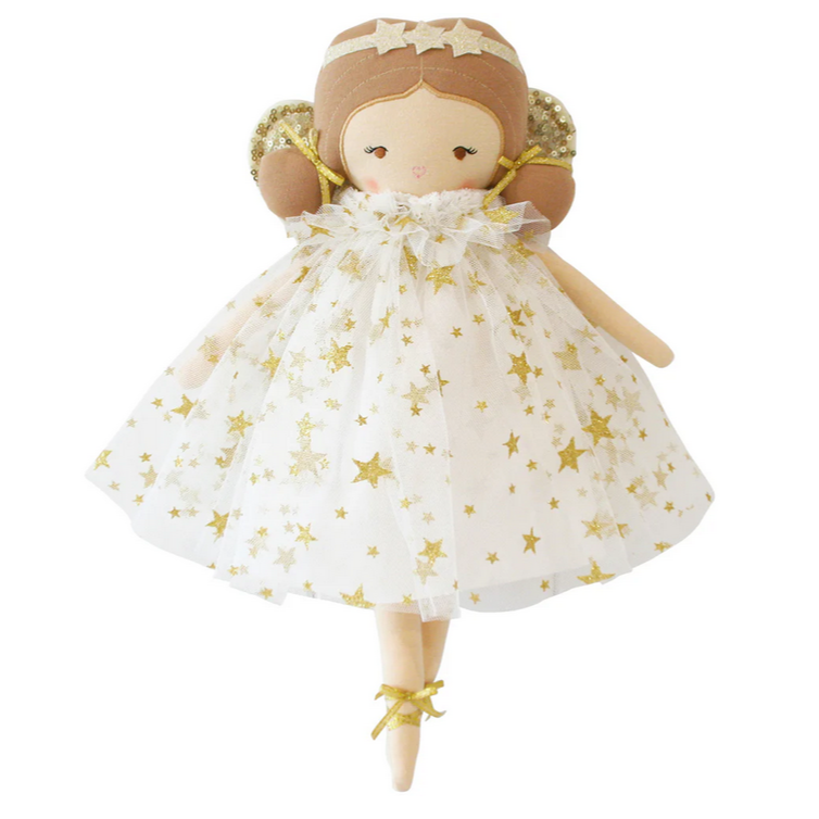 Alimrose Doll | Holly Fairy 40cm Ivory Gold