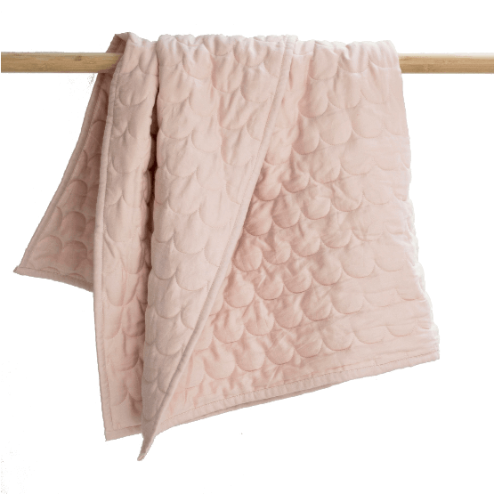 Cot Quilt | Dusty Rose