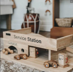 Solid Wooden Service Station