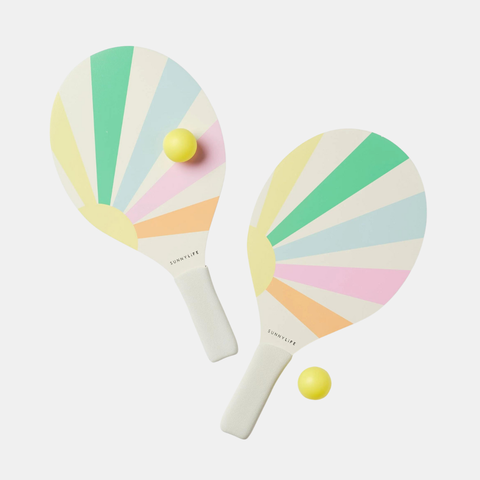 Pool Side Beach Paddle Set - Pastel Gelato