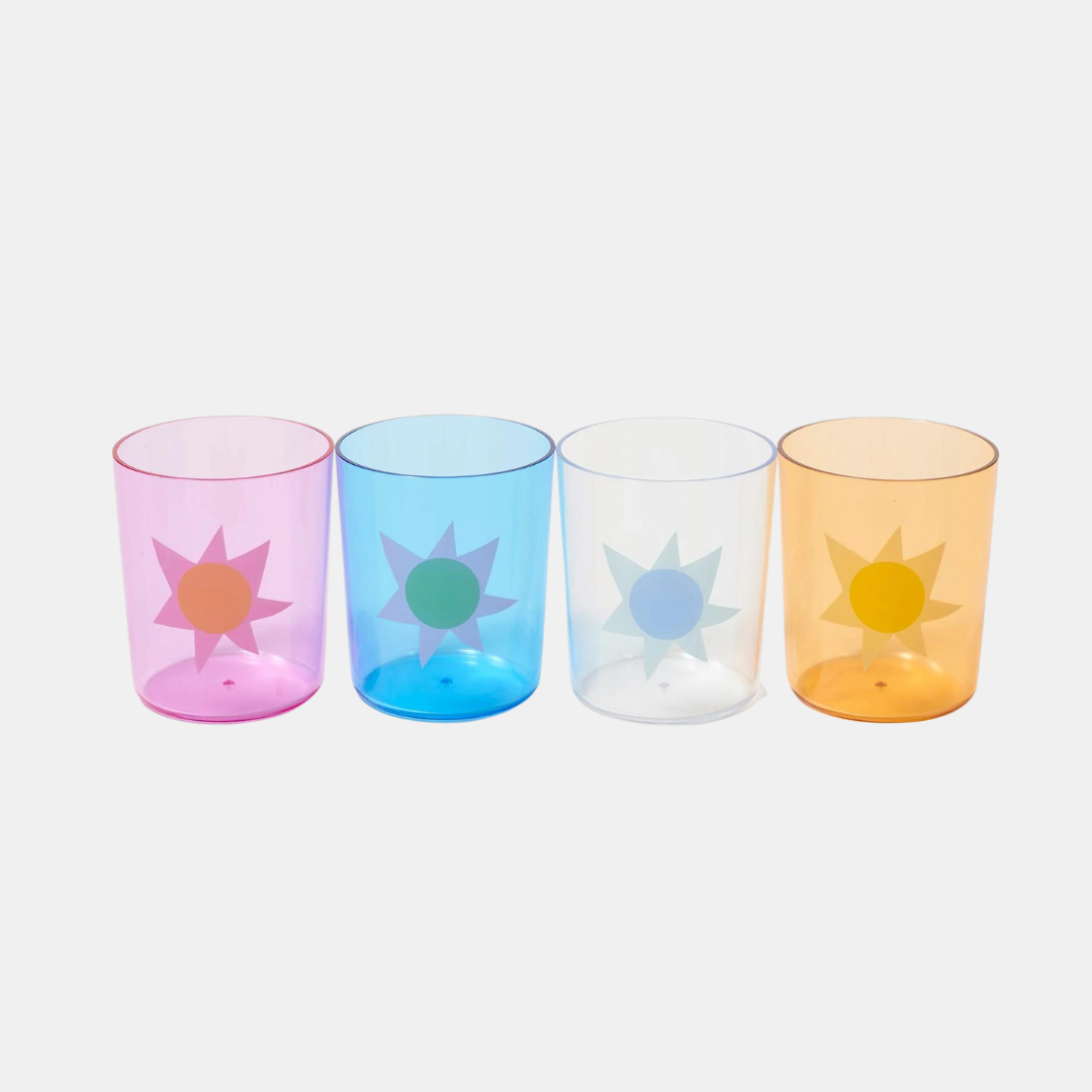 Poolside Highball Tumbler - Utopia Multi (S4)