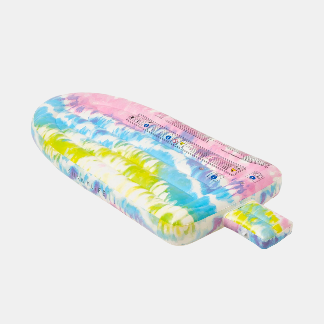 Luxe Lie On Float - Ice Pop Tie Dye