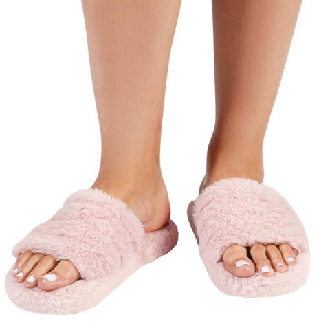 SnuggUps Women's Open Toe Blush