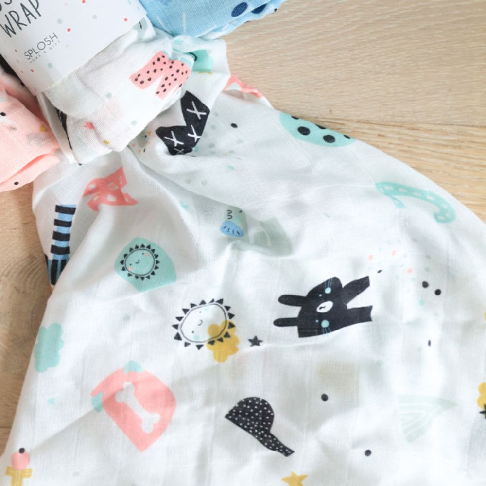 Splosh ABC Muslin Wrap