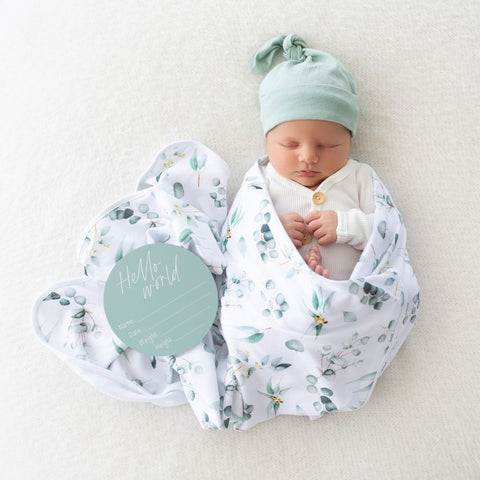 Baby Announcement Set - Eucalyptus