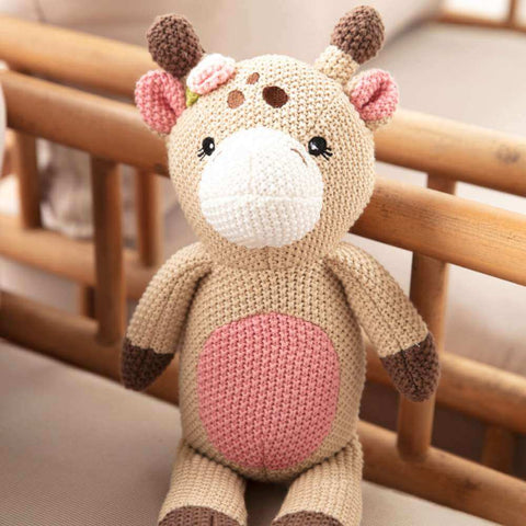 Splosh Baby Knitted Toy Giraffe