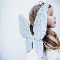 Sparkle sequin wings