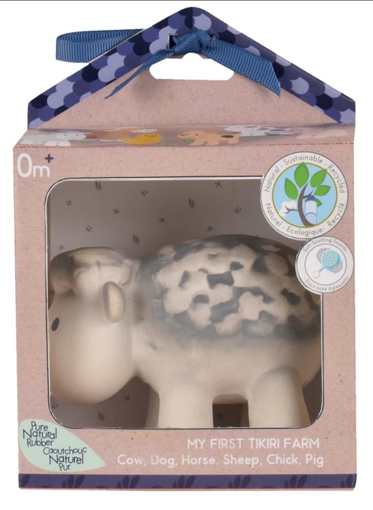 Tikiri Teether & Bath Toy | SHEEP Gift Boxed