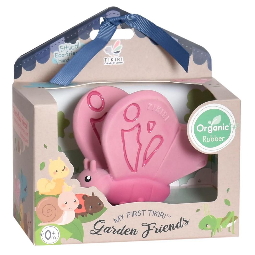 Tikiri Teether & Bath Toy | BUTTERFLY Gift Boxed