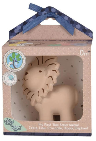 Tikiri Teether & Bath Toy | LION Gift Boxed