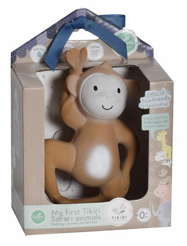 My First Tikiri Teether & Bath Toy | Safari Gift Boxed