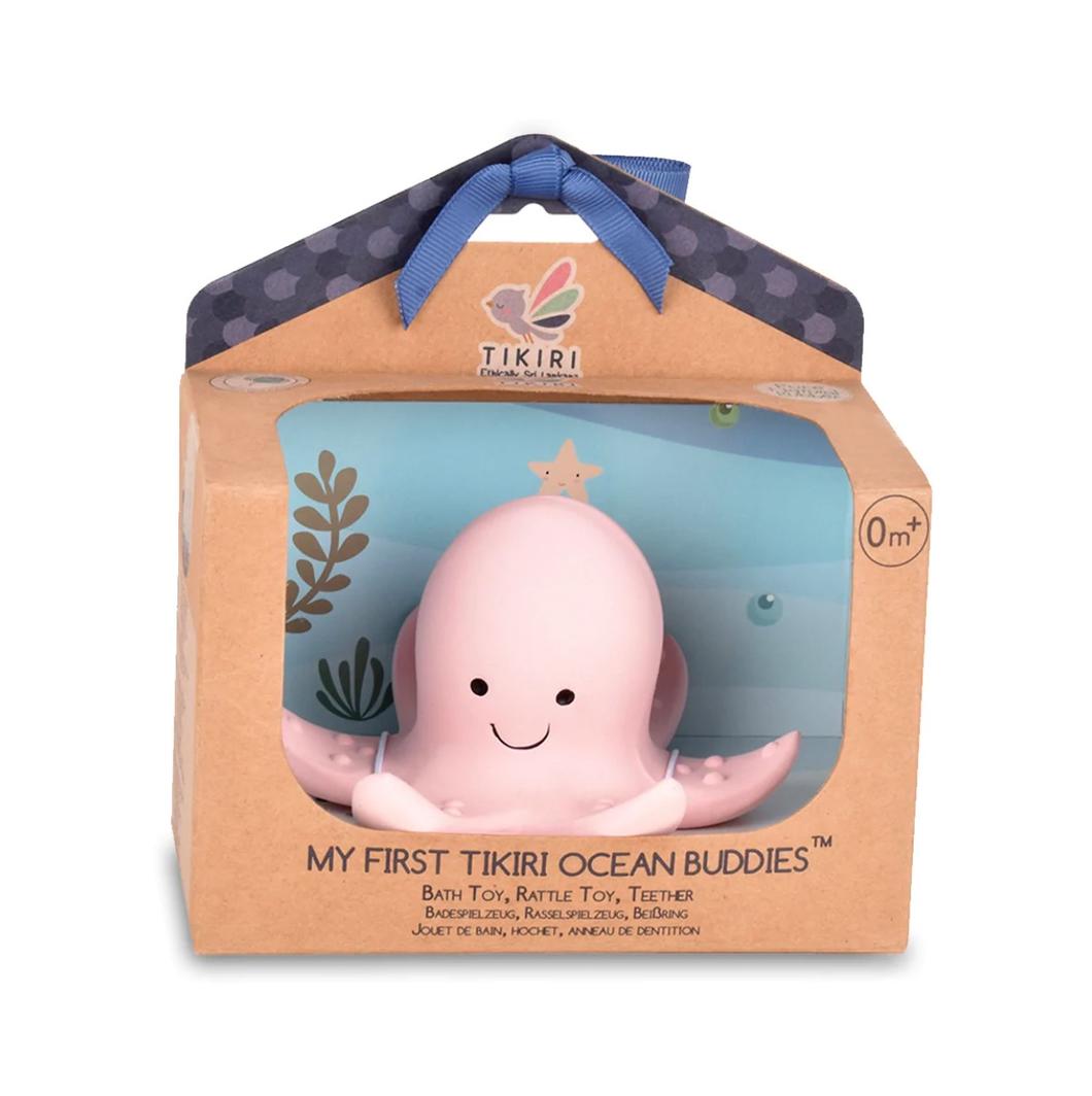 Tikiri Teether & Bath Toy | OCTOPUS Gift Boxed