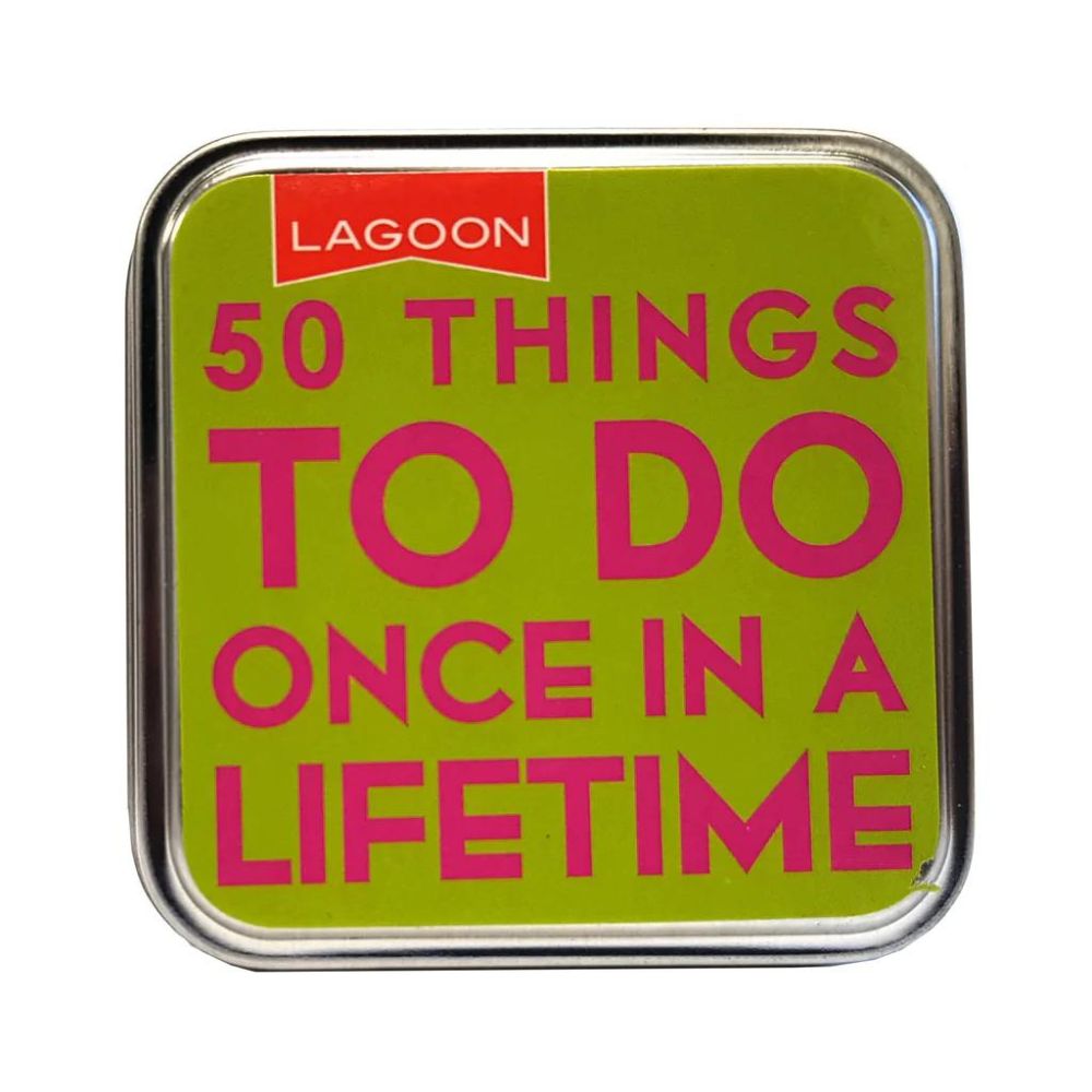 Tabletop Tin Entertainment - 50 Things To Do In A Lifetime