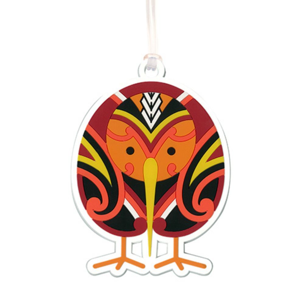 Tribal Kiwi Bag Tag