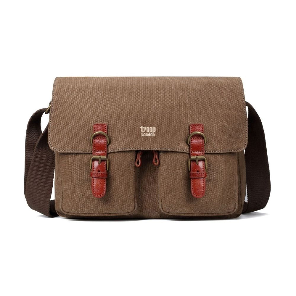 Troop Classic Messenger Bag - Brown TRP0210