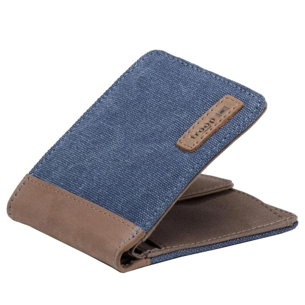 Troop Idaho Canvas Wallet - Blue