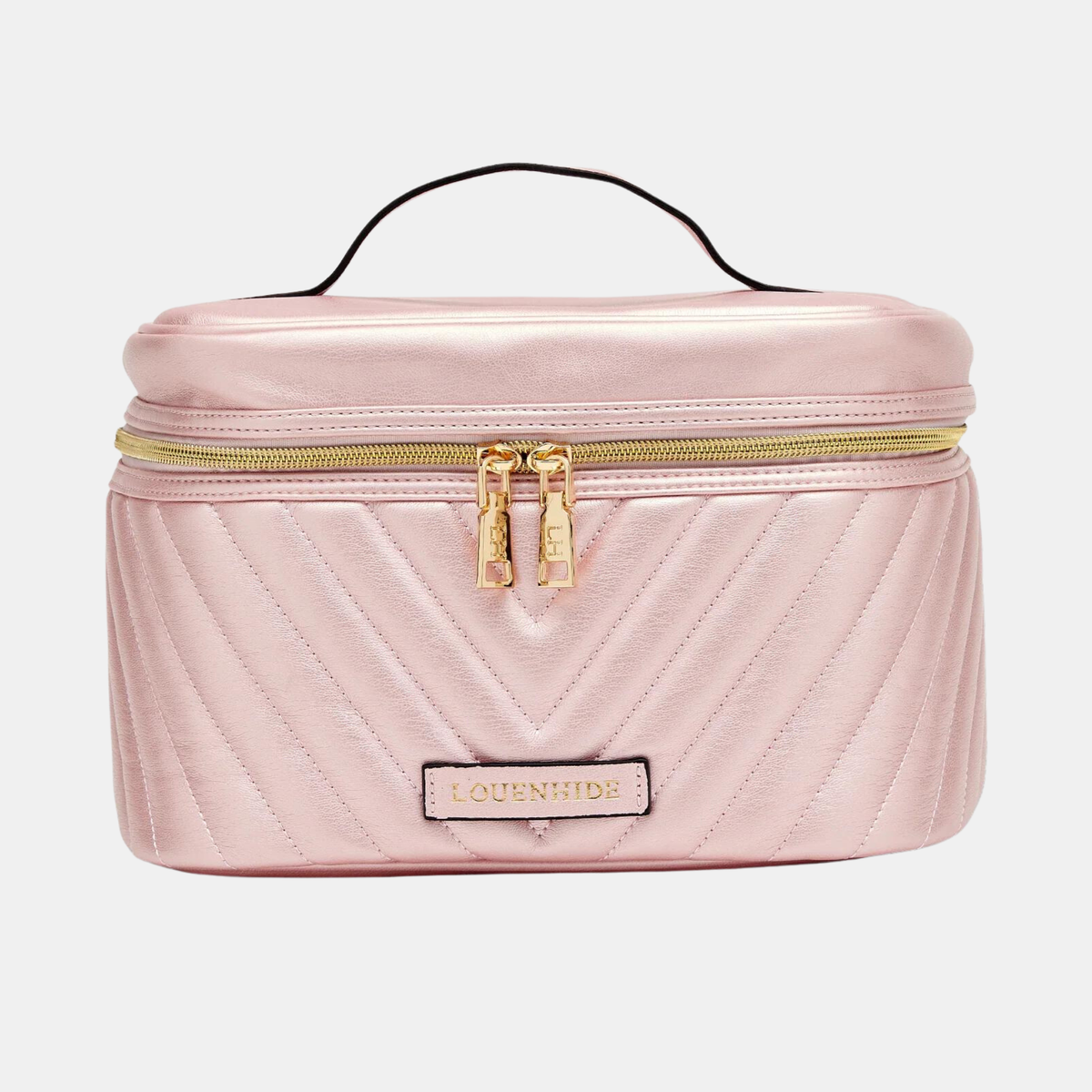 Amalfi Cosmetic Case - Pearl Pink