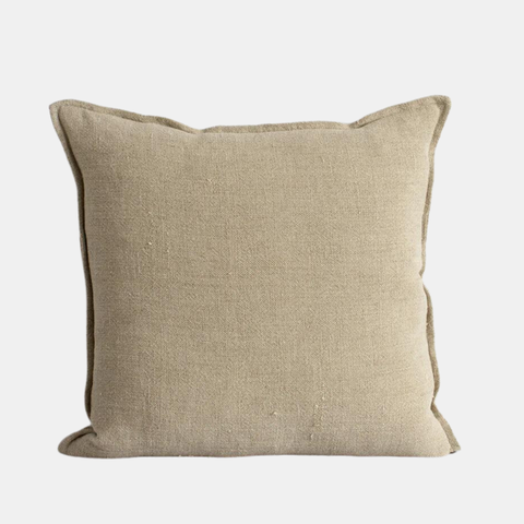 Flaxmill Cushion 50x50cm - Doeskin