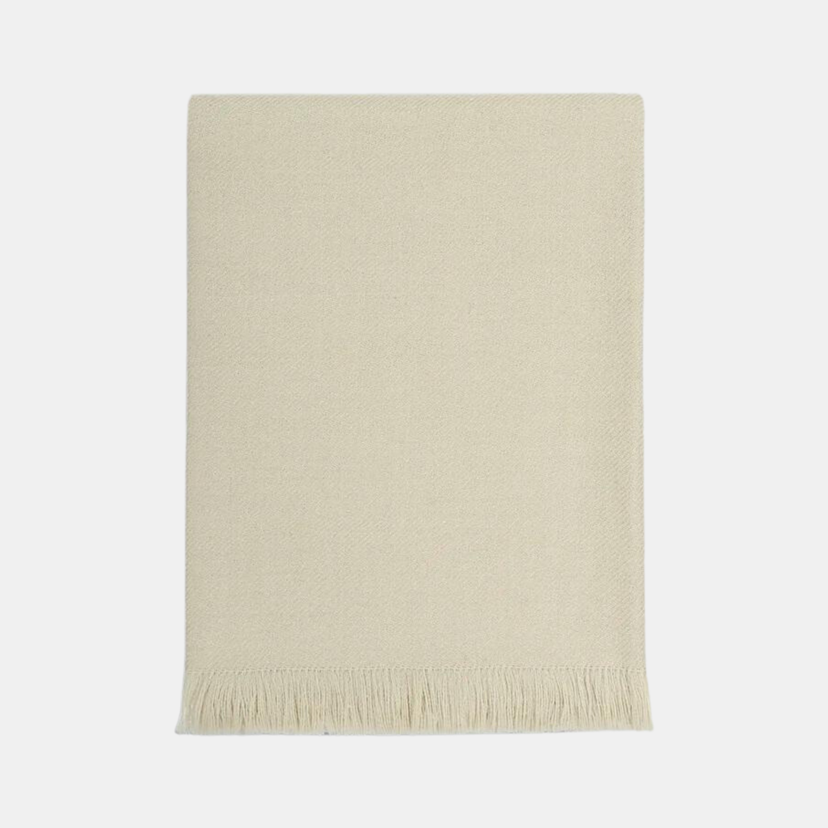 Altona (Wool Blend) Throw 130x170cm - Oat