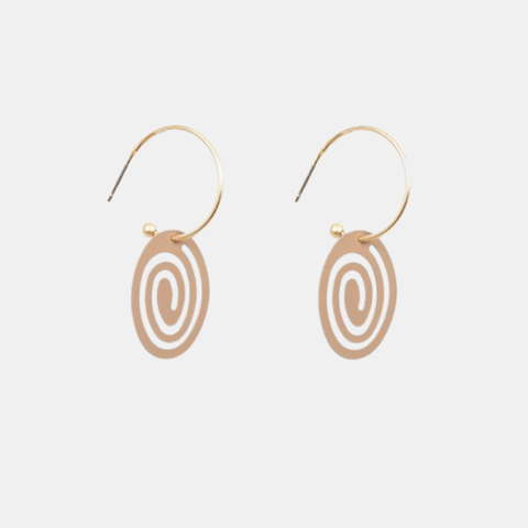 Ari Earrings - Chamois