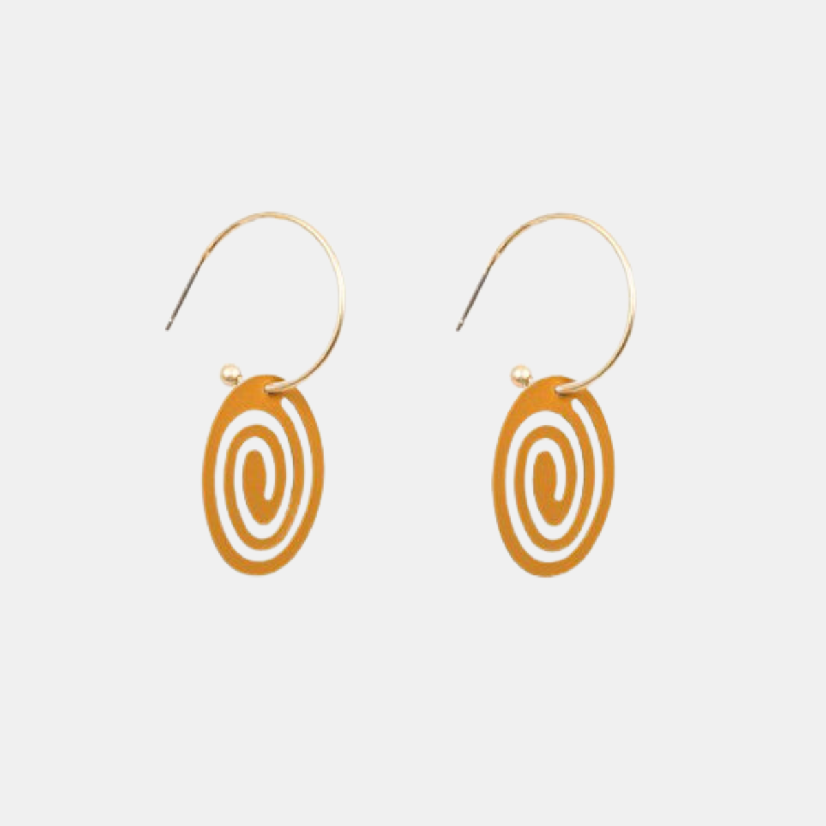 Ari Earrings - Tumeric