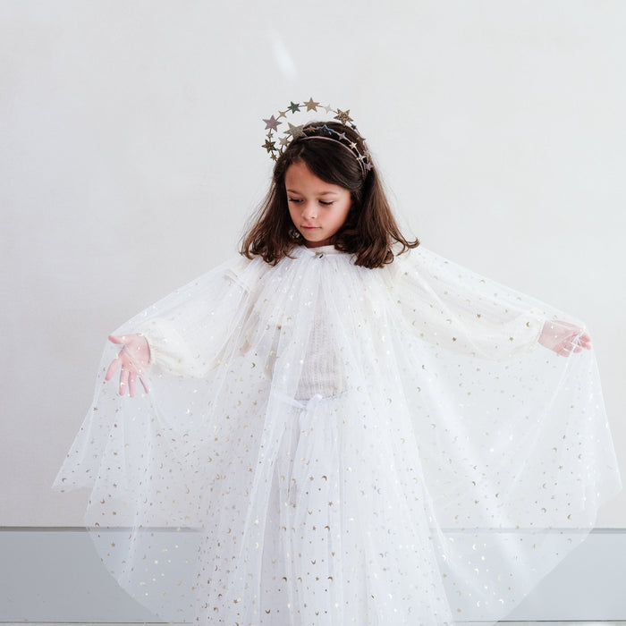 Angel cape white