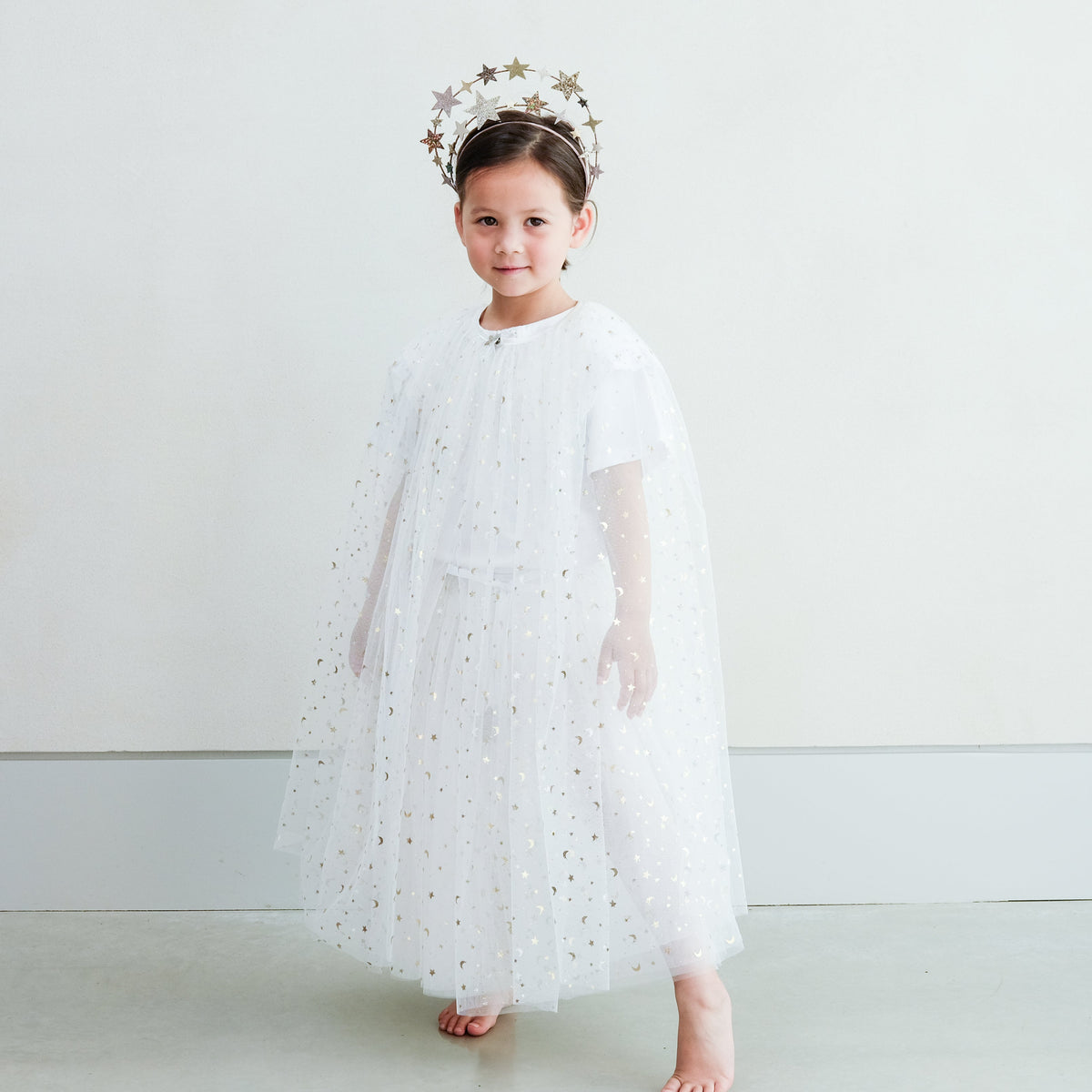 Angel cape white