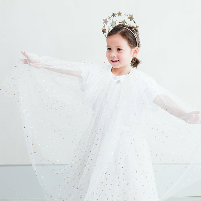 Angel cape white