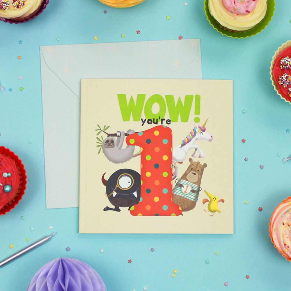 Birthday Book - WOW! You're 1