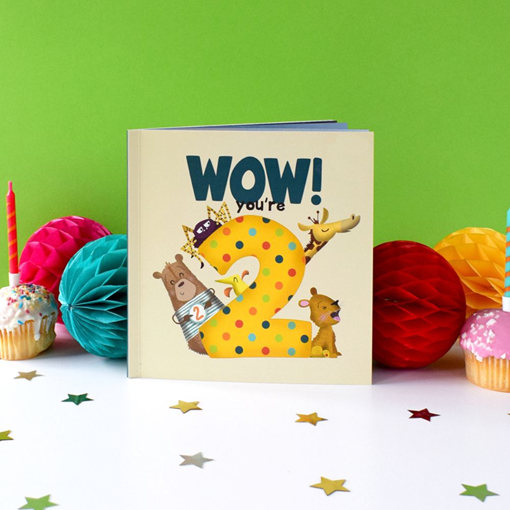 Birthday Book - WOW! You're 2