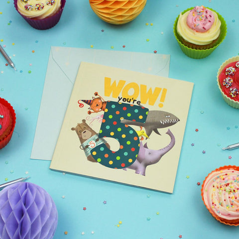 Birthday Book - WOW! You're 5