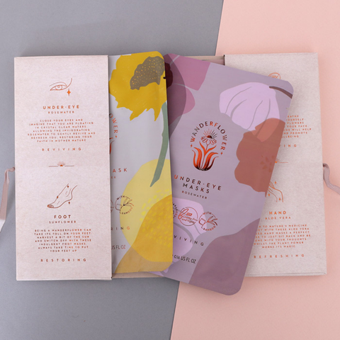 Wanderflower Sheet Mask Library Gift Set