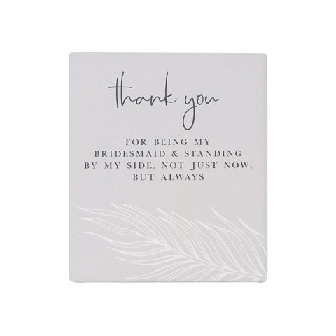 Wedding Verse - Thank You My Bridesmaid