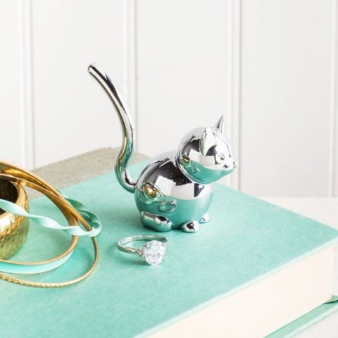 Umbra Zoola Ring Holder - Chrome Cat