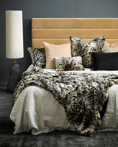 African Leopard Euro Cushion