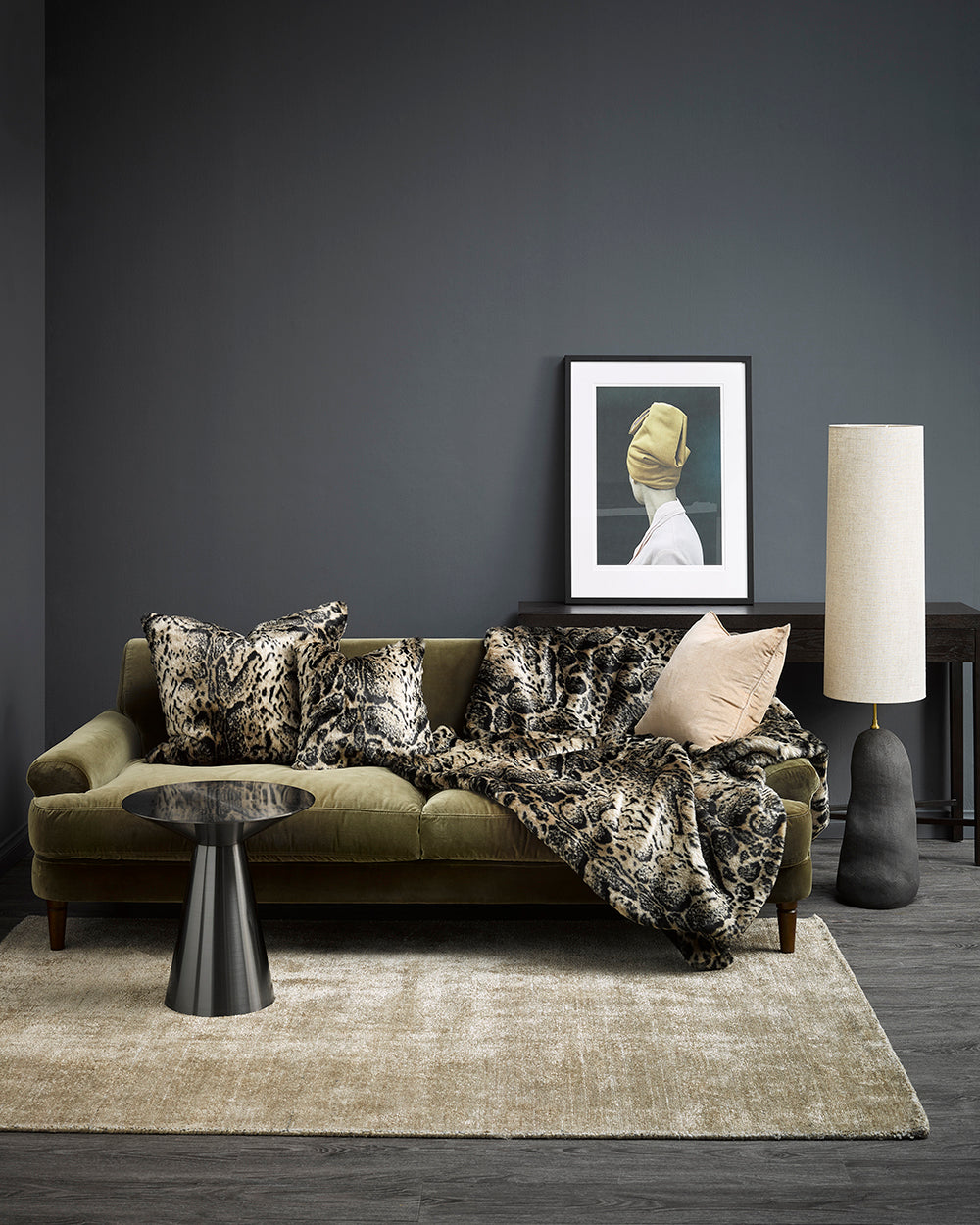 African Leopard Throw