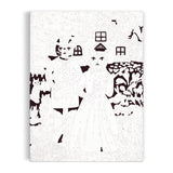 Galison Cottage Cats 9 x 12 Paint by Number Kit Multi-Coloured
