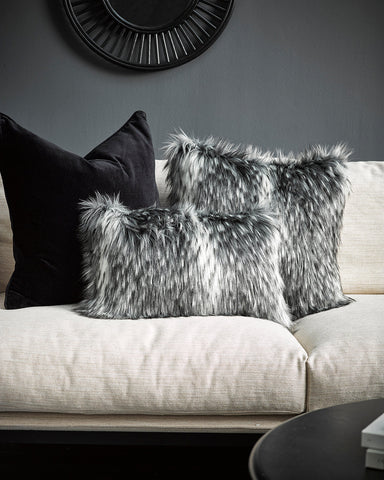 Alaskan Wolf Square Cushion