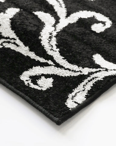 Alyssa Black/Grey Multi Floor Rug