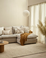 Amber Ivory Cushion