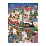 Galison Joy Laforme Twinkletown Express Foil Puzzle - 1000pc Multi-Coloured