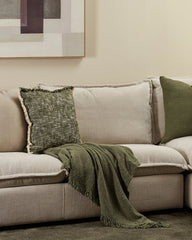 Arezzo Olive Cushion