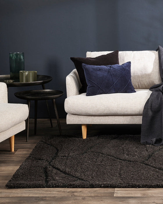Aria Charcoal Floor Rug