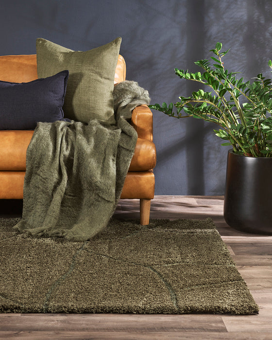 Aria Olive Floor Rug